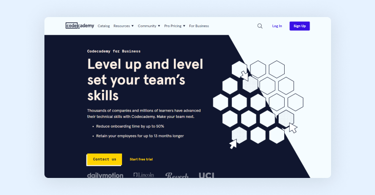 Codecademy for business