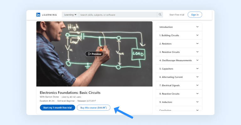 Purchase individual courses - LinkedIn Learning