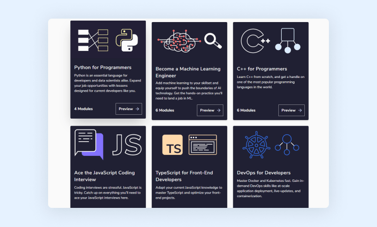 Educative learning paths