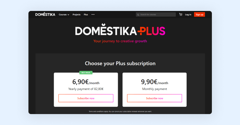 Domestika Plus Domestika Plus